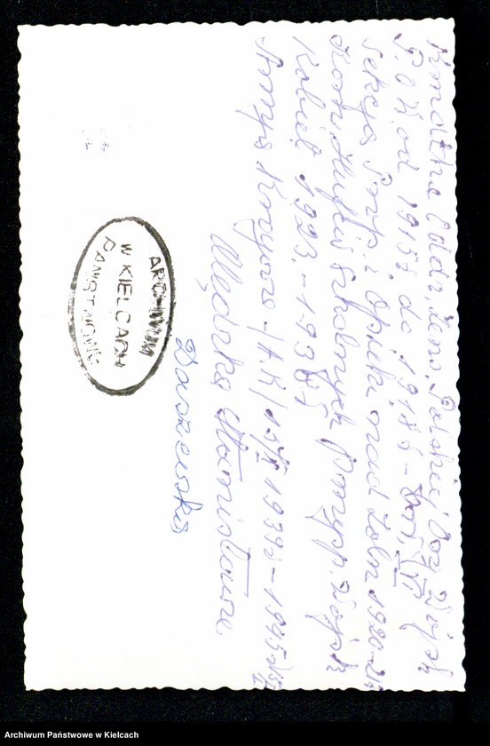 Obraz 4 z jednostki "Stanisława Olędzka-Daszewska-w latach 1915-1918 komendantka oddziału Żeńskiego P.O.W., 1920-1921-członek Sekcji Propagandy i Opieki nad Żołnierzami, komendantka Hufców Szkolnych Przysposobienia Wojskowego Kobiet 1923-1938, żołnierz Armii Krajowej"