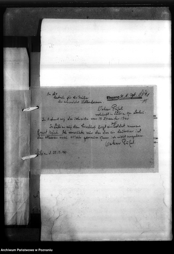 Obraz 19 z jednostki "Ernst Bunk aus Klein Rybno, Kreis Gnesen (Gniezno)"