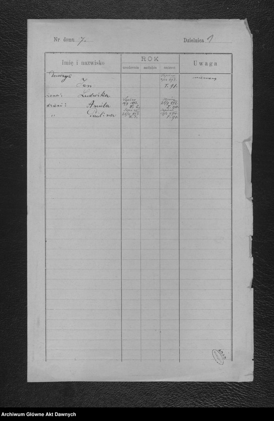 image.from.unit "Parafia: Kołomyja. Dekanat: Kołomyja. Spis imienny parafian pro pago Sopów. [Spis imienny parafian dla wsi Sopów]."