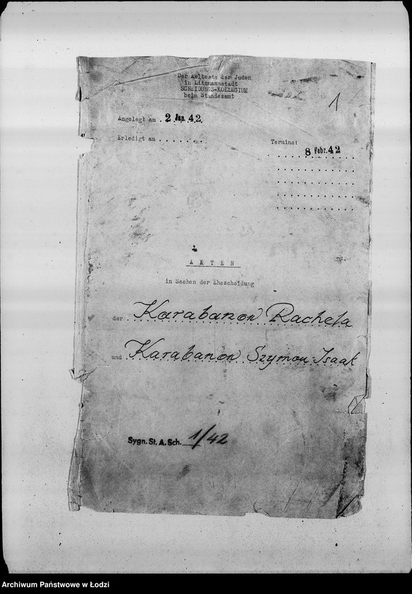 Obraz 4 z jednostki "[Sprawy rozwodowe]"