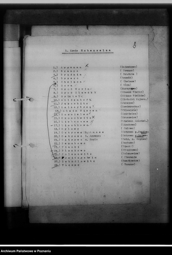 Obraz 7 z jednostki "Einziehungsprotokolle [ksiąg kościelnych] Kreis Hohensalza [powiat inowrocławski]"