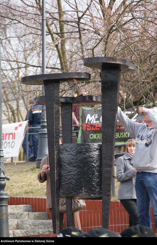 Obraz 8 z jednostki "Odsłonięcia pomnika "Żołnierzy Wyklętych" w Zielonej Górze"