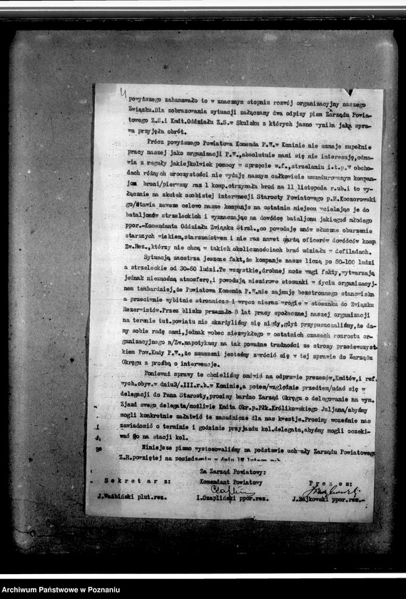 image.from.unit.number "Korespondencja w sprawach personalno - organizacyjnych dotycząca pomocy finansowej oraz pomocy w uzyskaniu pracy dla bezrobotnych członków, znaczki kolejowe"