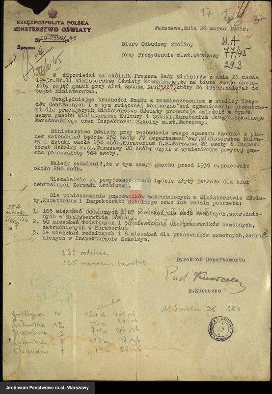 image.from.unit.number "[Komisja do przeniesienia władz centralnych i Komisja Trzech - wnioski o przydział budynków i rozdzielniki]"