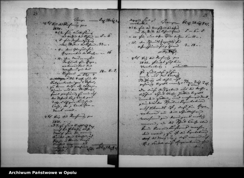 Obraz 19 z jednostki "Acta von Abnahme und Revision der jährlichen Rechnungen von der Schul-Stiftungs-Fundation des verstorbenen Schulraths und hiesigen Stadt-Pfarrers Franz Paul Vol. I de anno 1818"