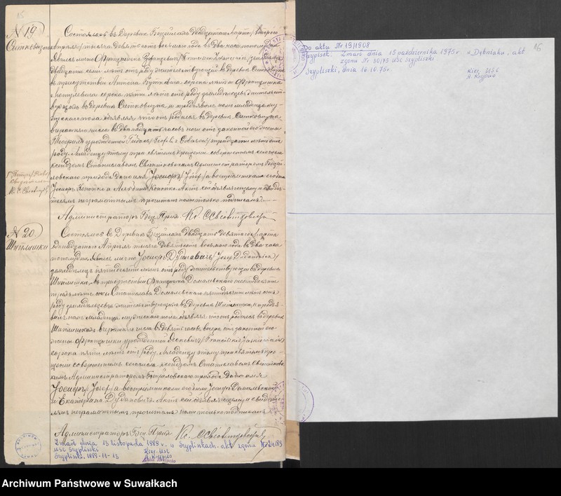 image.from.unit.number "Księga urodzeń, małżeństw, zgonów 1908 r. [parafii rzymskokatolickiej w Becejłach]"