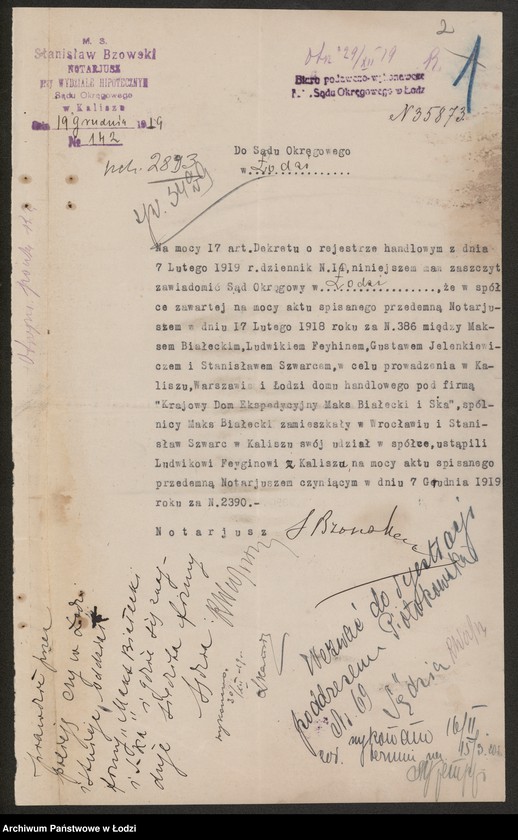 Obraz 4 z jednostki "Krajowy Dom Ekspedycyjny Ludwik Feygin i ska"