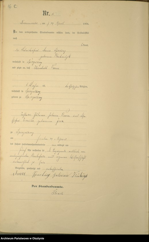 image.from.unit.number "Sterbe-Haupt-Register Nr 1 - 52"