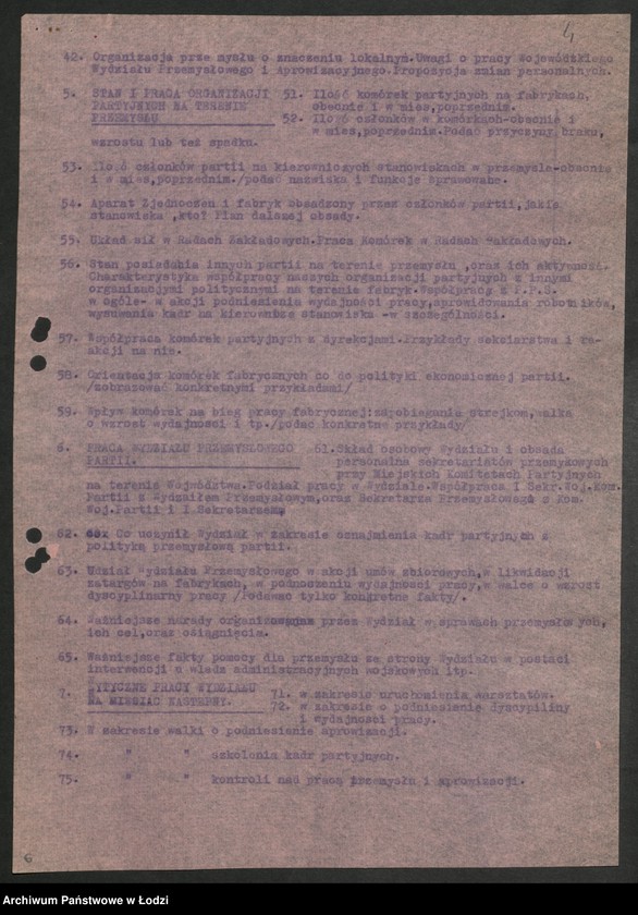 Obraz 5 z jednostki "Instrukcje [Wydziału Przemysłowego] Komitetu Centralnego Polskiej Partii Robotniczej"