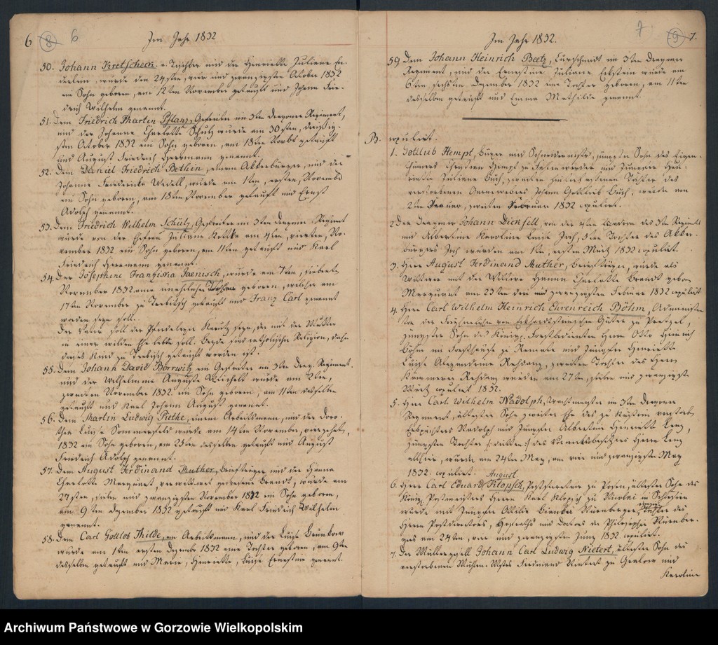 image.from.unit.number "Geborne und Copulirte in der Gemeine in Concordien Kirche zu Landsberg an der Warthe"