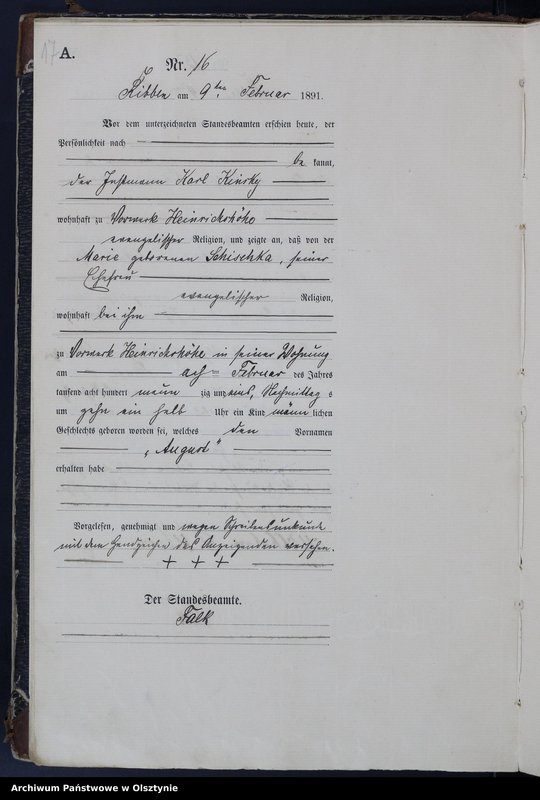 image.from.unit.number "Geburts-Haupt-Register Nr 1 - 151"