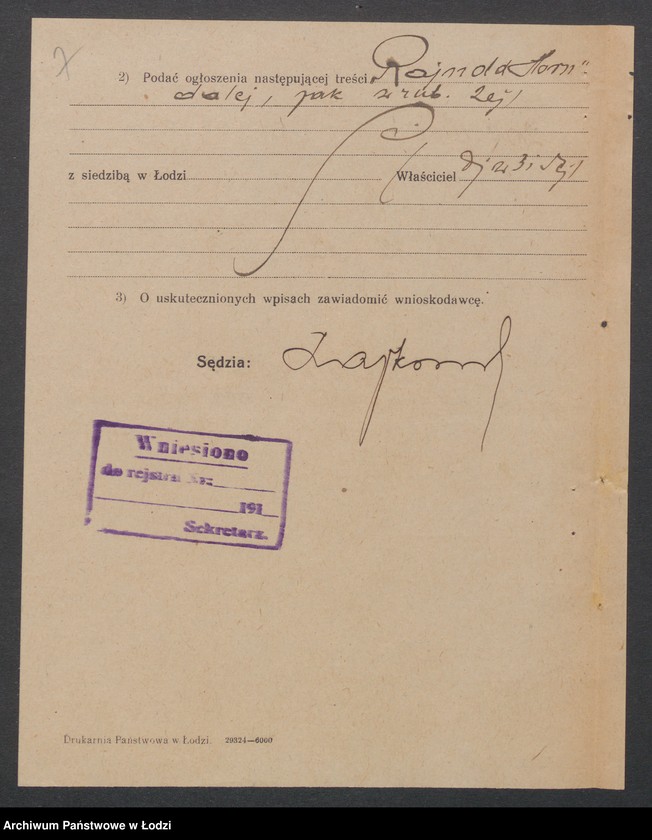 Obraz 9 z jednostki "Rajnhold Horn – sklep rzeźniczy"