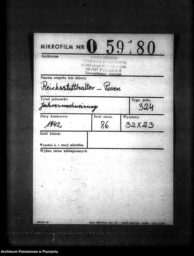 Obraz 2 z jednostki "Jahresnachweisung über die Haushaltseinnahmen und Ausgaben, Reichsministerium der Finanzen"