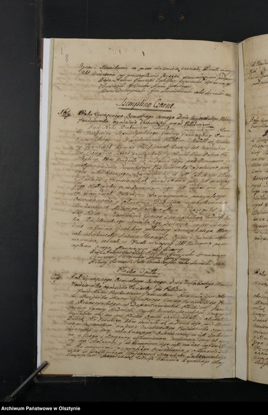 image.from.unit.number "Unicat. Akta Urodzenia Gminy Janowskiey w Departamencie Płockim, Powiecie Przasnyskim od Dnia 1-go Miesiąca Maja 1808/9 Spisane"
