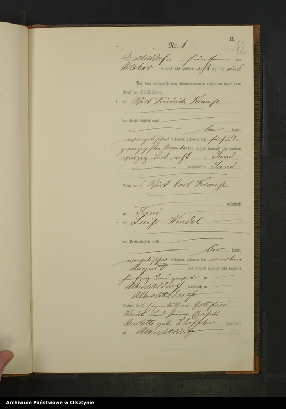 image.from.unit.number "Heiraths-Neben-Register Nr 1 - 13"