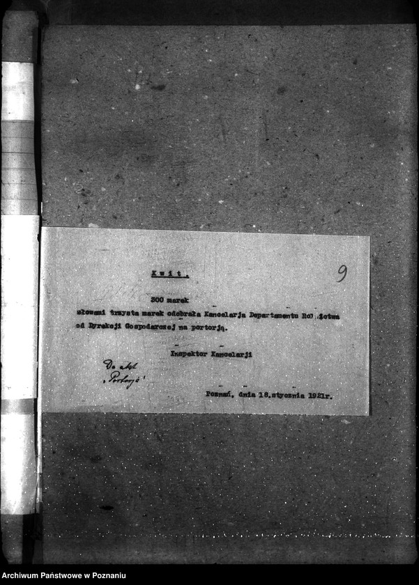 Obraz 13 z jednostki "Sprawy gospodarcze-ogólne Portoria"