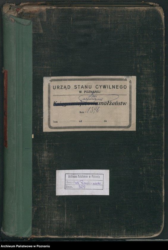 Obraz 2 z jednostki "Spis alfabetyczny małżeństw"