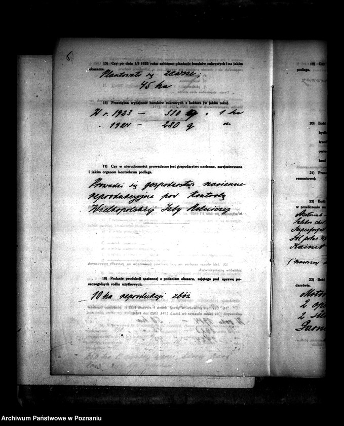 Obraz 9 z jednostki "Majątek Mierzejewo powiatu leszczyńskiego wyłączenie z art. 4/5 ustawy o reformie rolnej Alfred Ziółkowski"