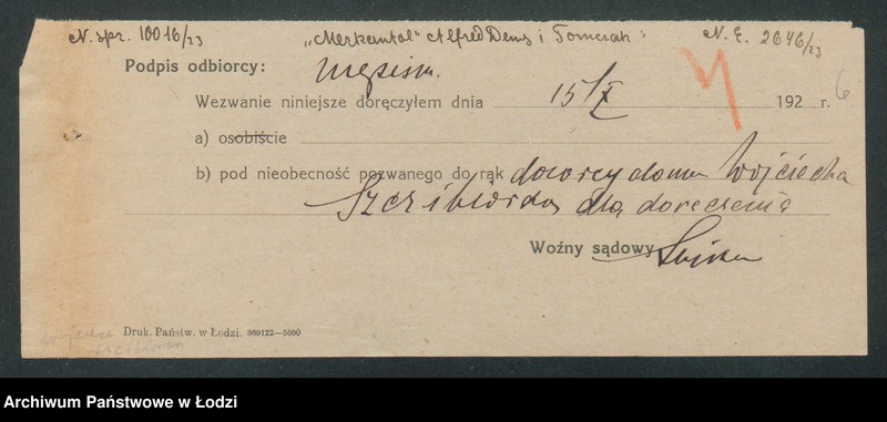 Obraz 8 z jednostki "Alfred Dems i Antoni Tomczak- handel wszelkimi towarami"