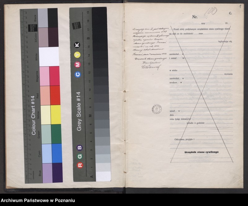 Obraz 3 z jednostki "Księga miejscowa zgonów tom IV [Rejestr główny zgonów]"