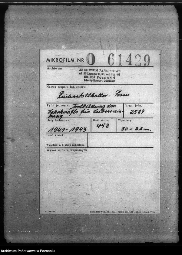 Obraz 2 z jednostki "Fortbildung der Lehrkräfte für Leibeserziehung"