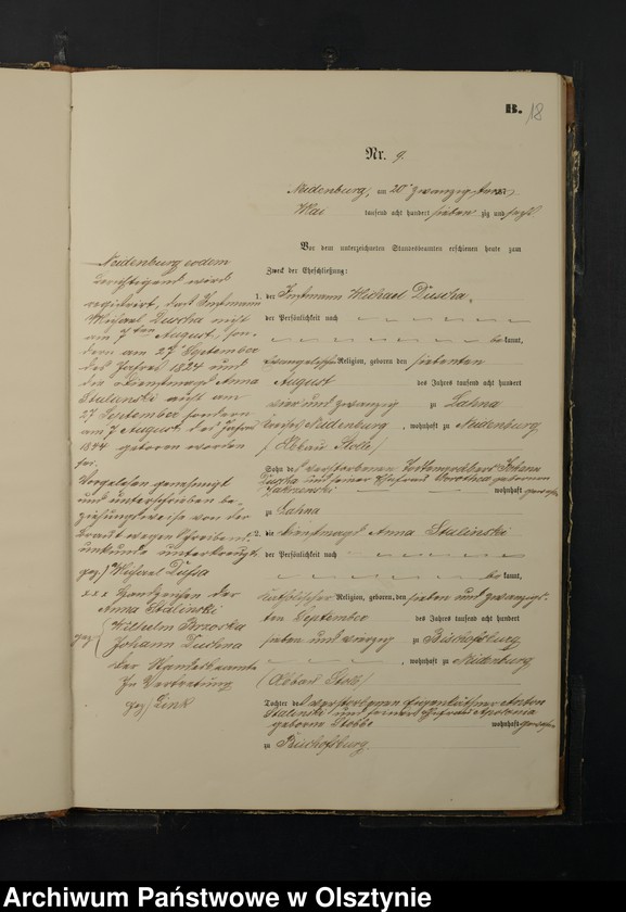 image.from.unit.number "Heiraths-Neben-Register Nr 1 - 33"