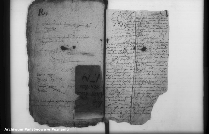 Obraz 3 z jednostki "Inscriptiones, resignationes [protocollon]"