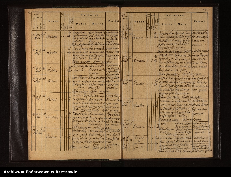 image.from.unit.number "Księga urodzeń dla miejscowości Niebieszczany"