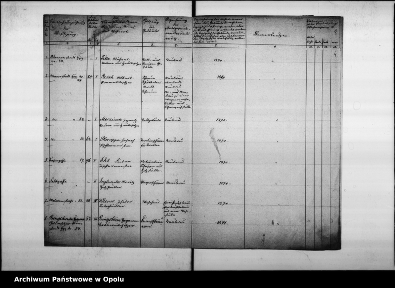 Obraz 7 z jednostki "Acta des Magistrats zu Oppeln betreffend die Einführung einer allgemeinen Gebäudesteuer Vol. II"