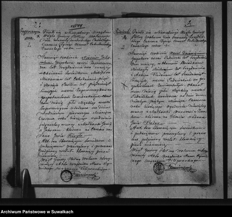 image.from.unit.number "Duplikat Sekty Filiponów gminy Hołny Wolmera z lat od 1843 do 1848"