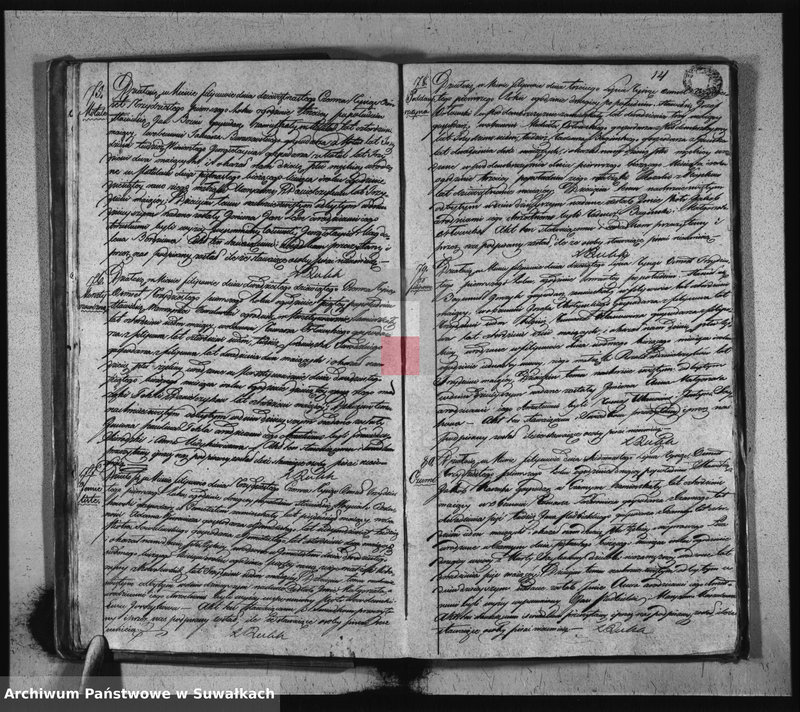 image.from.unit.number "Duplikat Aktów Urzędnika Stanu Cywilnego Parafij Filipowskiey z 1831 R."