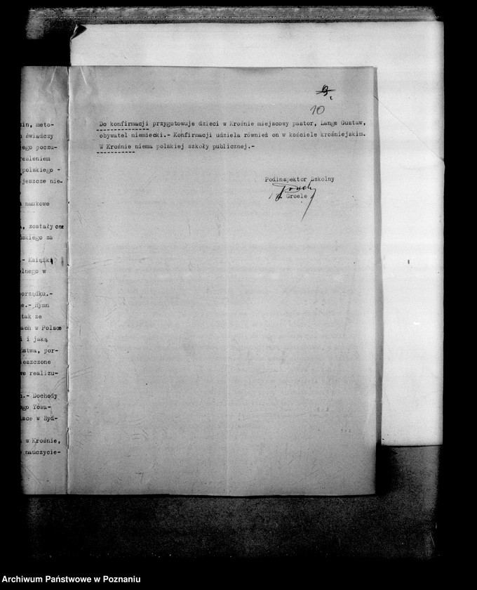 Obraz 14 z jednostki "Prywatna Szkoła Powszechna z niemieckim językiem nauczania - Krosno powiat Śrem"