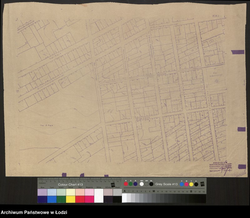 Obraz 1 z jednostki "Plan m. Łodzi Sekcja NW2"