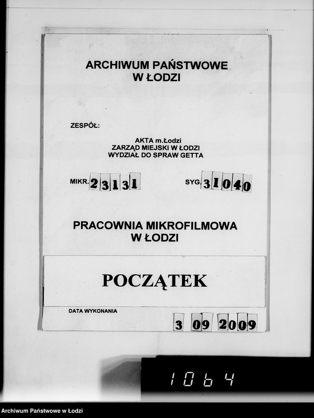 Obraz 1 z jednostki "Kriegsauftrag J.S 374 94 Patronentaschen [dla Heeresbekleidungsamt Litzmannstadt]"