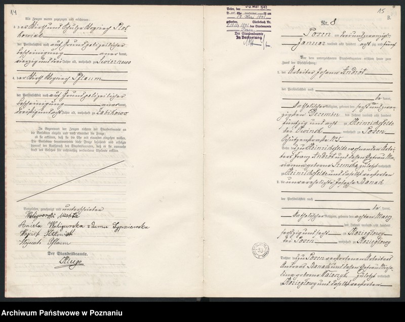 Obraz 10 z jednostki "Księga małżeństw"