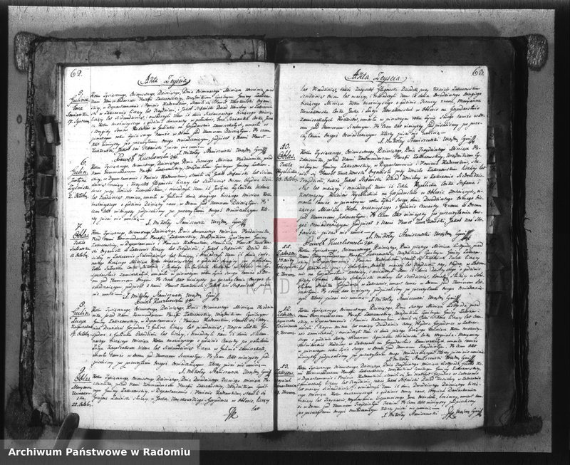 image.from.unit.number "Duplikat parafii Zakrzów z r. 1810-1821"