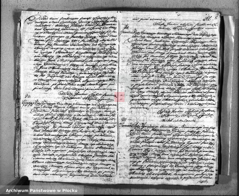 Obraz 10 z jednostki "Akta urodzeń, małżeństw i zgonów"