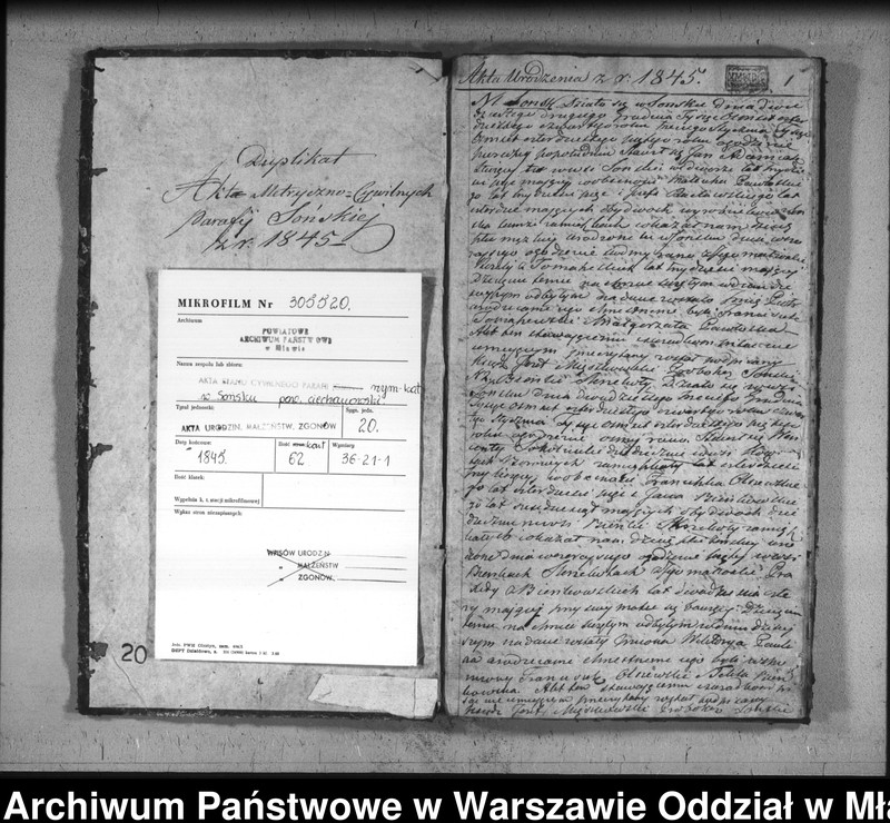 image.from.unit.number "Akta urodzeń, małżeństw i zgonów"