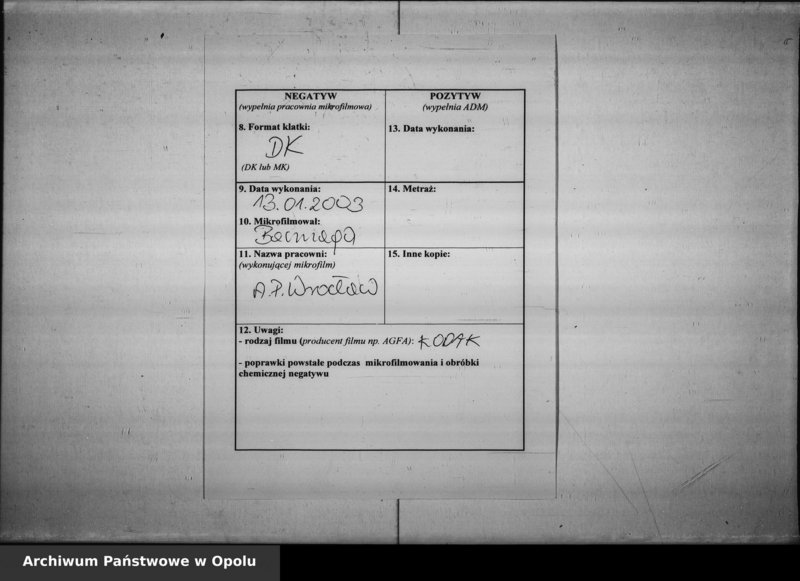 Obraz 3 z jednostki "Acta des Magistrats zu Oppeln betreffend Polizei Verwaltung"