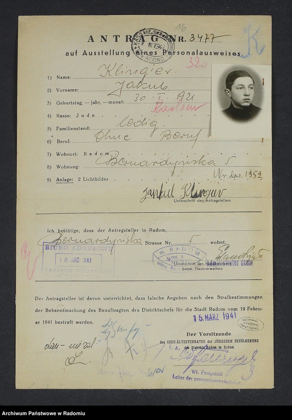 image.from.unit.number "[Wnioski o wydanie dowodów osobistych oraz nie odebrane dowody Klinger - Kon]"