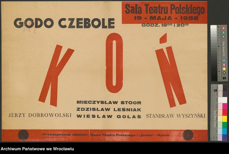 Obraz 5 z kolekcji "Wrocławskie życie teatralne w plakacie"