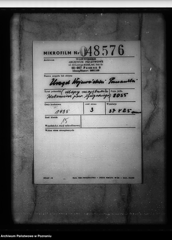 Obraz 2 z jednostki "/Mapy majętności Kotomierz powiatu bydgoskiego/"