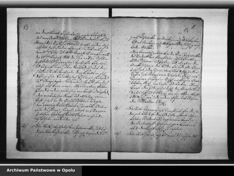 Obraz 12 z jednostki "Akta das Statut von der Stadt Oppeln betreffend"