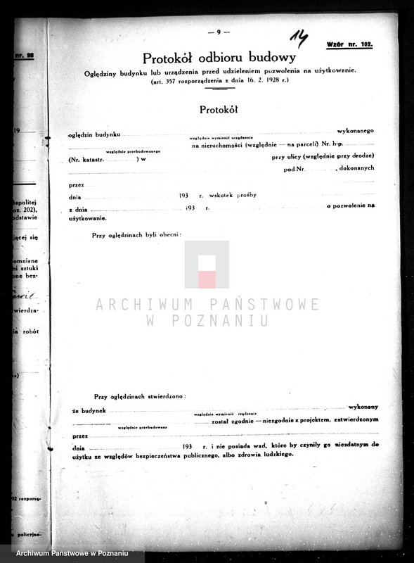 Obraz 20 z jednostki "Projekt urządzenia mleczarni J. Rolli w Krzemieniewie, pow. leszczyński"