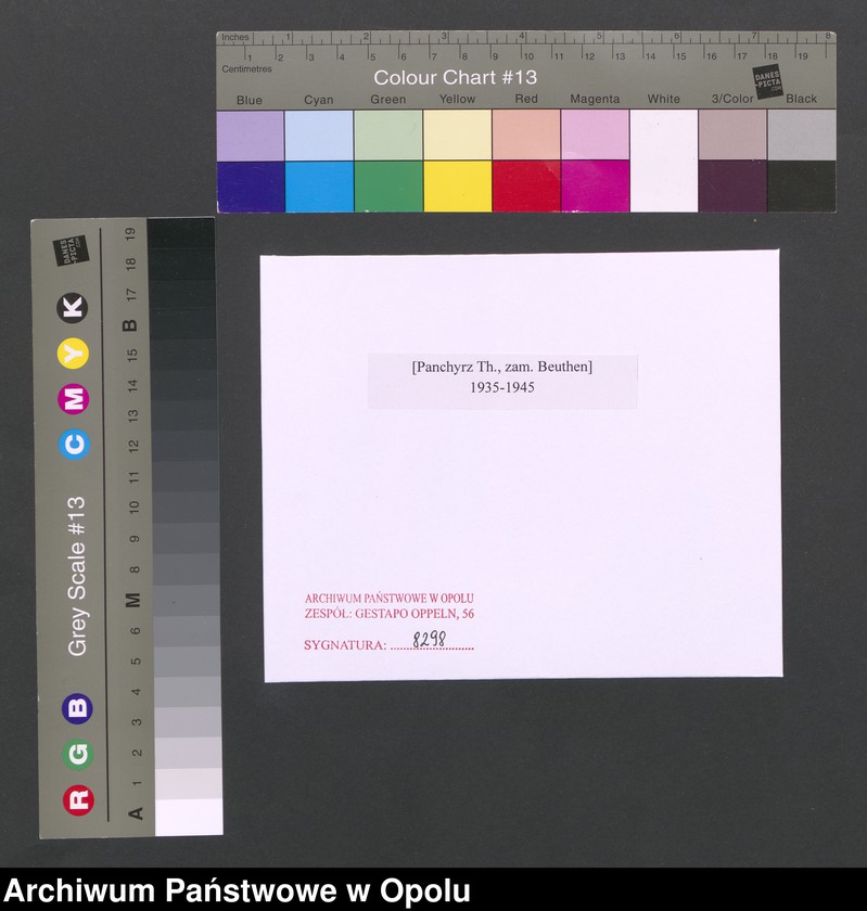 Obraz 2 z jednostki "[Panchyrz Th., zam. Beuthen]"