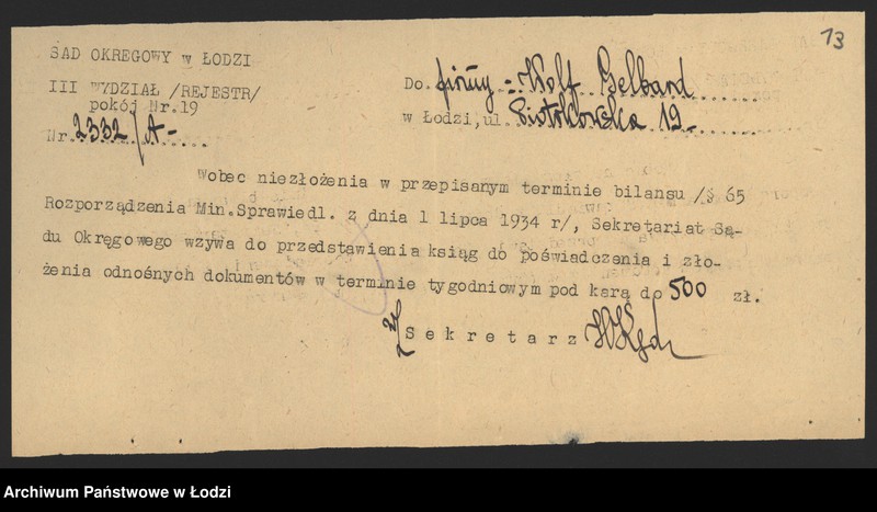 Obraz 15 z jednostki "Wolf Gelbard- sprzedaż manufaktury"