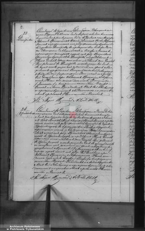 Obraz 16 z jednostki "[Księga duplikat aktów urodzonych, zaślubionych i zmarłych]"