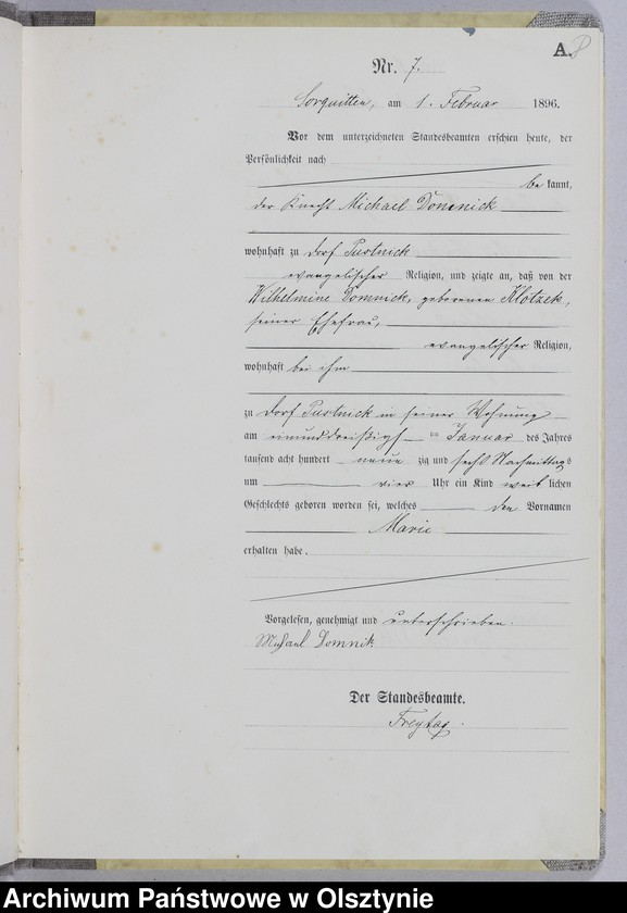 image.from.unit.number "Geburts-Haupt-Register Nr 1 - 118"