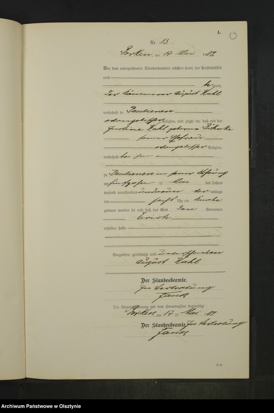 image.from.unit.number "Geburts-Neben-Register Nr 1 - 25"