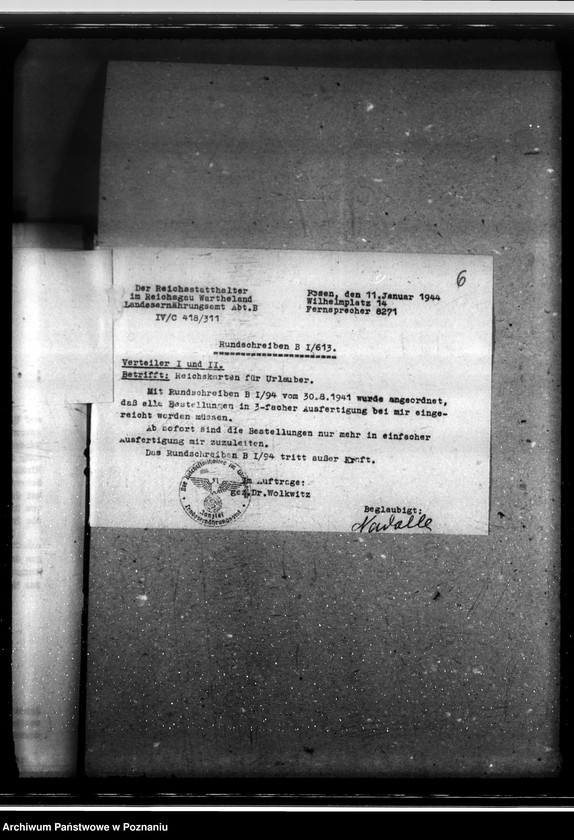 Obraz 10 z jednostki "Nahrungsmittel- Versorgung"